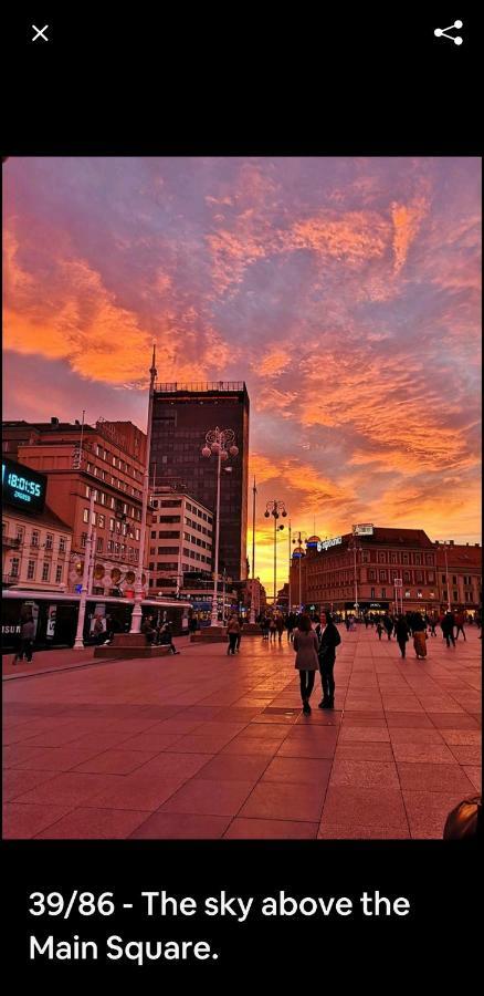 Luxurios And Historic Apartment "Shine" - Right On The Main Square Zagreb Buitenkant foto